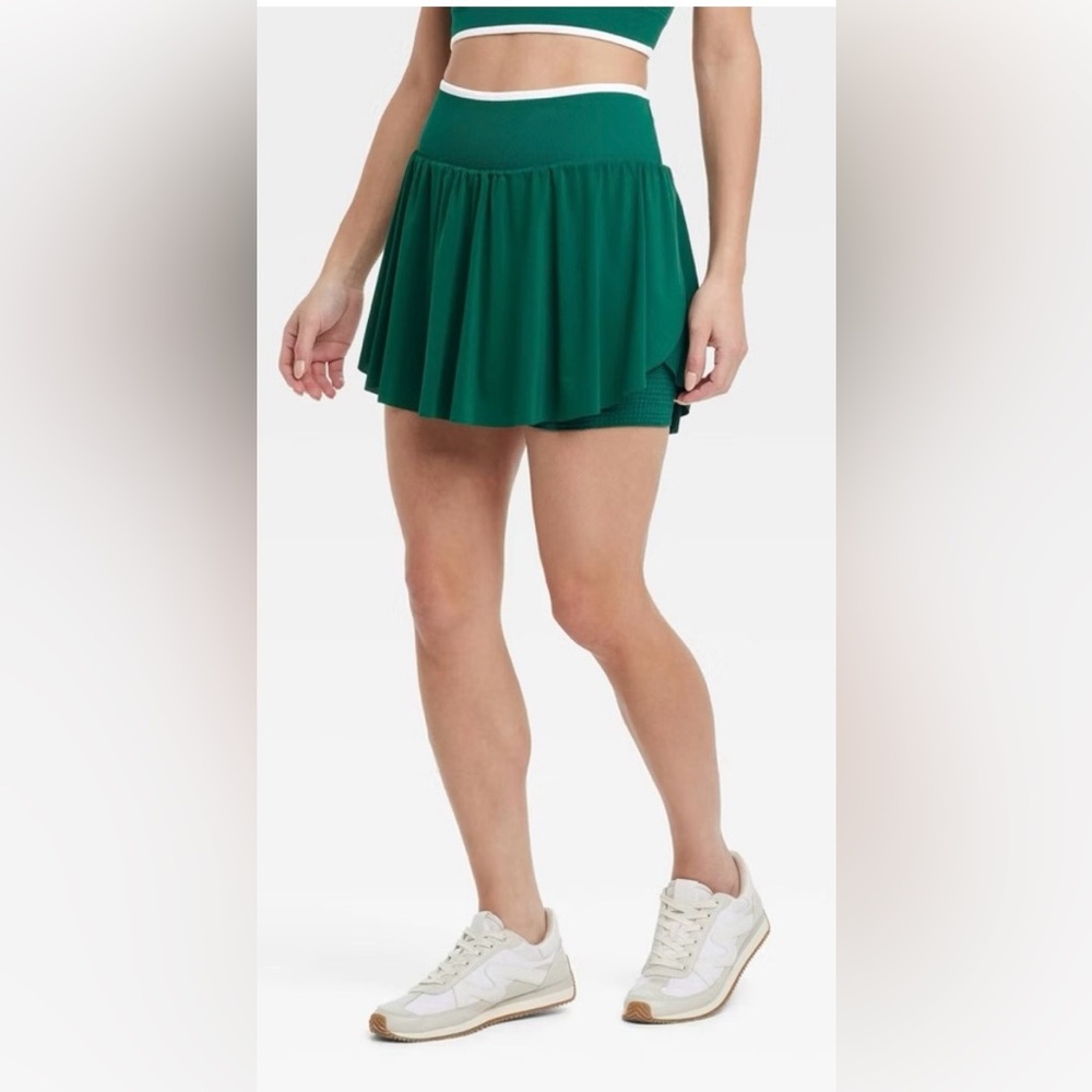 All in Motion Green Skort